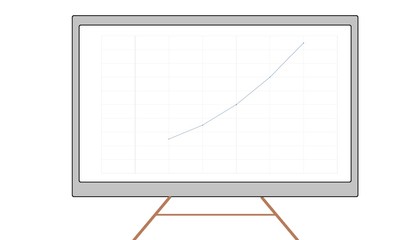 Business infographics Business plan - Financial statistics and analytics - Chart