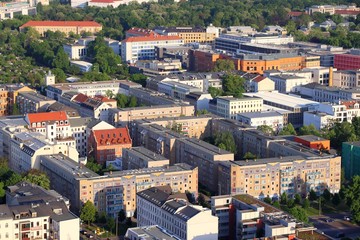 Seeburgviertel in Leipzig, Germany