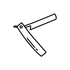 Razor icon vector sign and symbol on trendy design