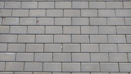 Paving stone texture - Concrete or cobble gray pavement slabs or stones for floor