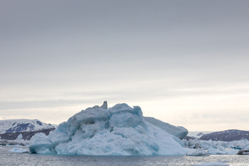 Fototapeta na wymiar Eisberg vor Grönland