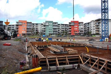 Bostadsbyggen vid Bl&aring;sut/Enskede/Stockholm
