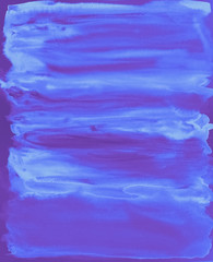 Néon irisé Aquarelle Texture Bleu Violet