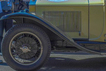 Fototapeta premium particolare auto d'epoca