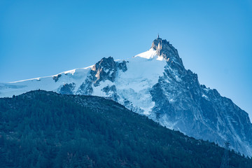 Sommet Montagne Mont Blanc Avec