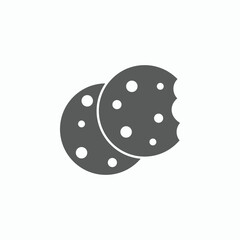 cookie icon, bakery vector