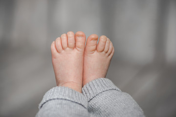 Fototapeta premium feet of baby