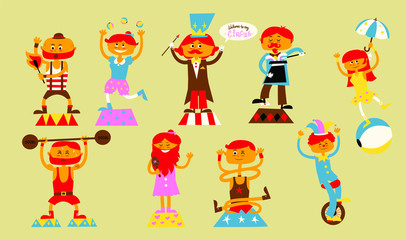 circus characters
