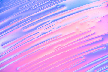 Neon Abstract Liquid Texture