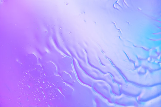 Neon Abstract Liquid Texture