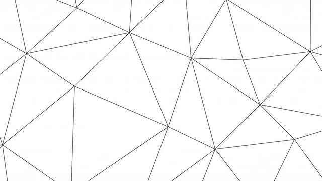 Abstract background, geometric polygonal design, seamless looped 4k animation