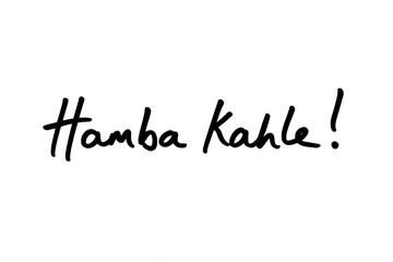 Hamba Kahle - the Zulu word for Goodbye