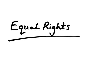 Fototapeta na wymiar Equal Rights