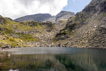 Landscape of Prekorech circus, Rila Mountain, Bulgaria