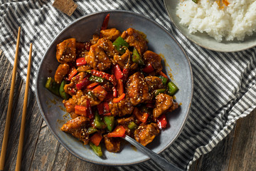 Homemade Spicy Szechuan Chicken