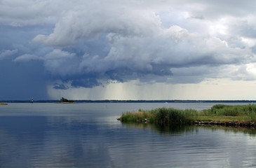 Seenlandschaft in der historischen Provinz Sm&aring;land