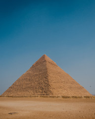 Obraz na płótnie Canvas the great pyramids of giza in egypt