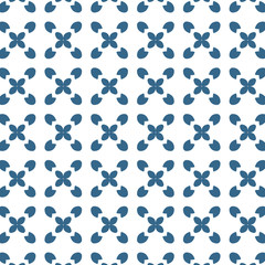 Abstract flower pattern for textile design