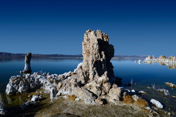 The beautiful Tufa Formations at Mono Lake in the Eastern Sierras of California
