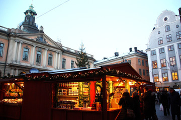 Julmarknad i gamla stan/stortorget