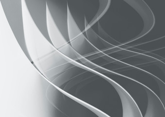 Background with wavy elements, abstract