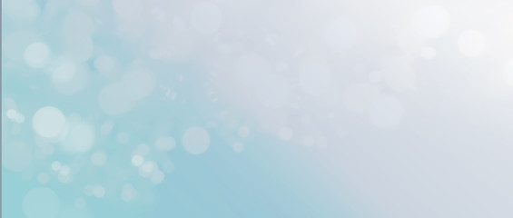 light blue bokeh background