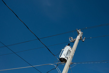 high voltage power line
