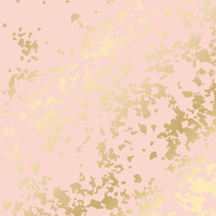 Grunge Pattina. Vector background for your design. Gold RetroTexture.