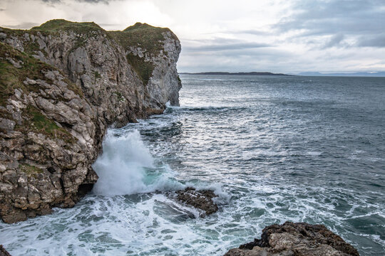 Causeway Coast, Kinbane Castle