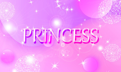 Fairy background. Unicorn pattern.