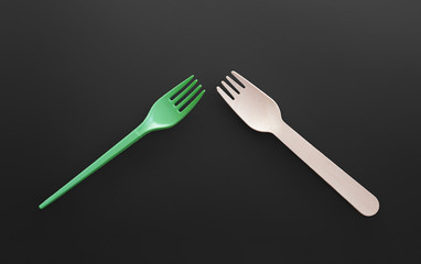 Natural dishes vs plastic