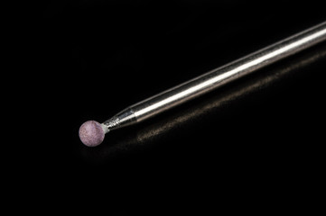 Сutter for manicure and pedicure closeup.NEF