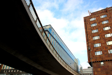 Söderkopplet vid Tegelbacken i Stockholm