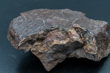 Chondrite Meteorite L6W2 Type isolated, piece of rock formed as an asteroid in the universe at...