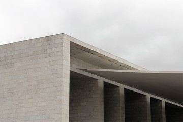 dettaglio del Padiglione del Portogallo a Lisbona