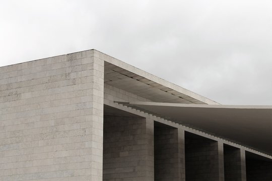 dettaglio del Padiglione del Portogallo a Lisbona