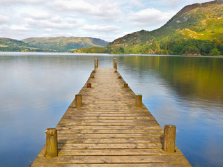Ullswater is the second largest lake in the English Lake District, being about nine miles 14.5 km...