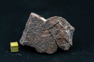 Chondrite Meteorite L6W2 Type isolated, piece of rock formed as an asteroid in the universe at...