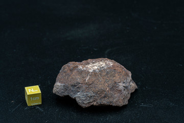 Chondrite Meteorite L6W2 Type isolated, piece of rock formed as an asteroid in the universe at...