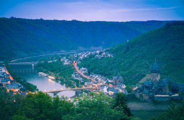 Obraz premium Panorama of Cochem