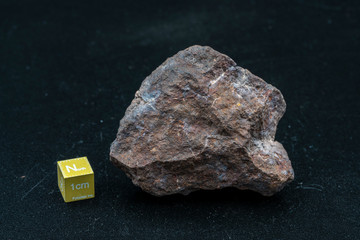 Chondrite Meteorite L6W2 Type isolated, piece of rock formed as an asteroid in the universe at...