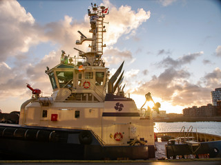 Fototapeta premium Nordhavn skib