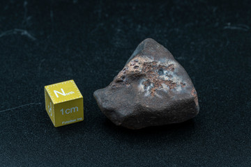 Chondrite Meteorite L6W2 Type isolated, piece of rock formed as an asteroid in the universe at...