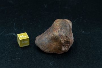 Chondrite Meteorite L6W2 Type isolated, piece of rock formed as an asteroid in the universe at...