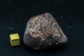 Chondrite Meteorite L6W2 Type isolated, piece of rock formed as an asteroid in the universe at...