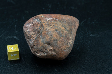 Chondrite Meteorite L6W2 Type isolated, piece of rock formed as an asteroid in the universe at...