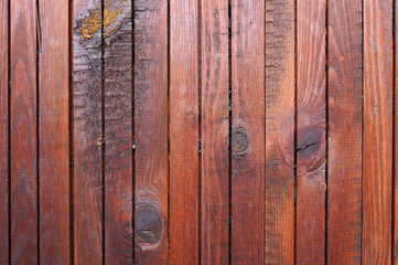 Wood boards texture. Natural brown background.