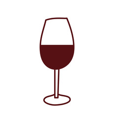 wine cup drink isolated icon