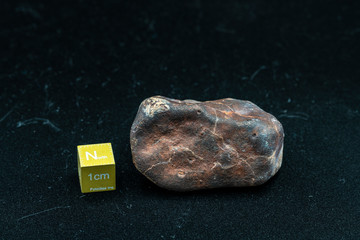 Chondrite Meteorite L6W2 Type isolated, piece of rock formed as an asteroid in the universe at...