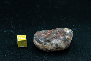 Chondrite Meteorite L6W2 Type isolated, piece of rock formed as an asteroid in the universe at...